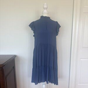 Pinch Blue Lightweight Midi Dress